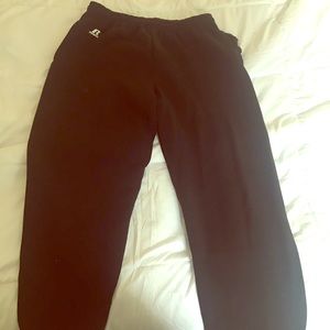 Russell brand black sweat pants
